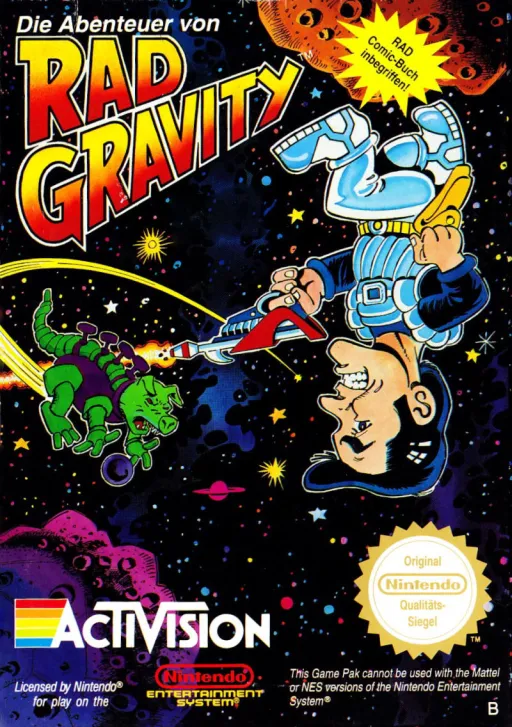 Adventures of Rad Gravity, The (Europe)